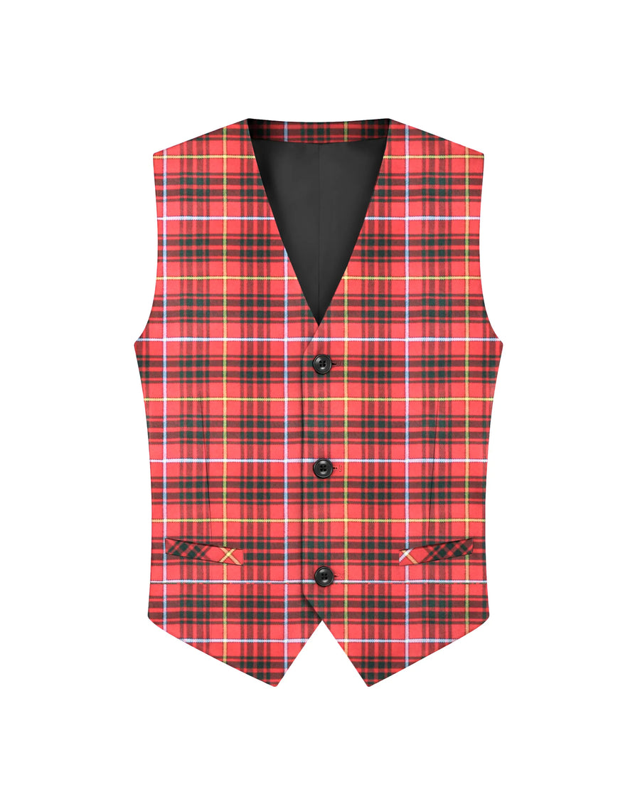 Boy's Tartan Waistcoat