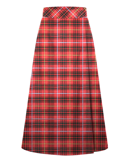 Bruce Heritage Wrap Skirt – Adjustable Waist & Modest Drape
