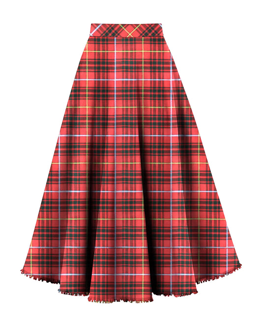 Bruce Side Fasten Maxi Skirt – Vintage Urban Style