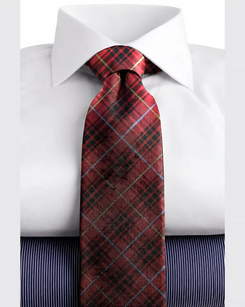 Bruce Tartan Narrow Tie