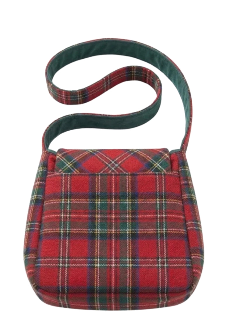 Buchanan Multi Pockets Tartan Shoulder Bag
