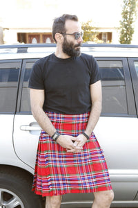 Kilt tartan décontracté (5 verges)