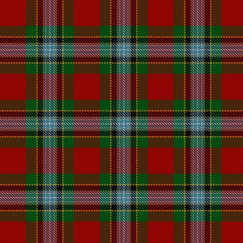 Caledonian Society Ancient Tartan