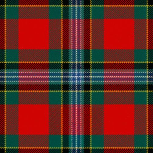 Caledonian Society tartan swatch