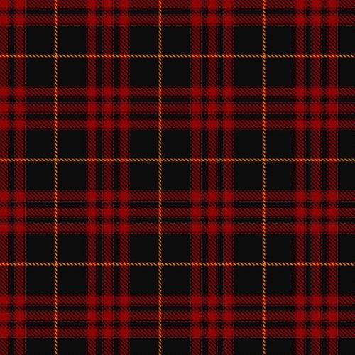 Calgary University tartan swatch