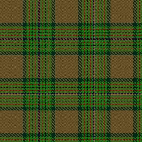 California Department of Forestry tartan swatch