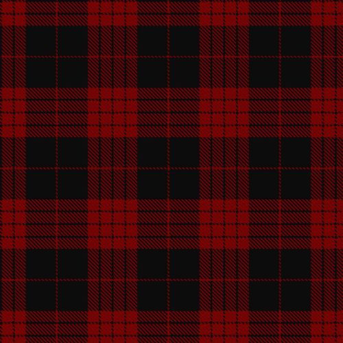 Cameron Black & Red Tartan