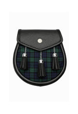 Campbell Tartan Matching Tartan Sporran
