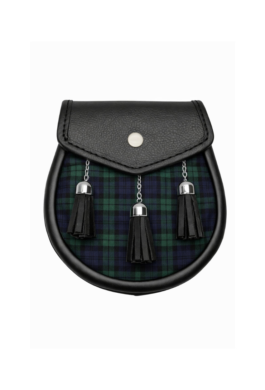 Campbell Tartan Matching Tartan Sporran