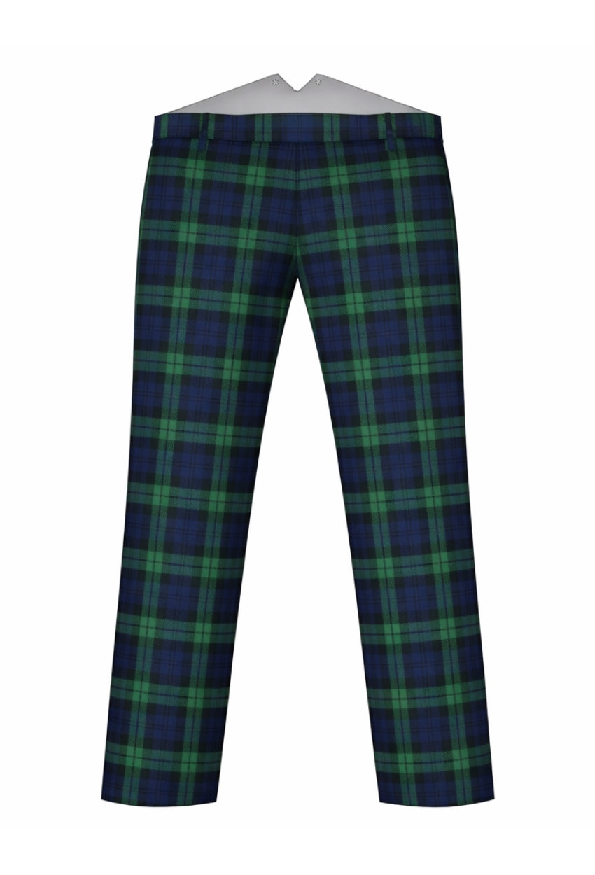 Campbell Tartan Men's Fishtail Back Tartan Trew