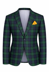 Campbell Men's Tartan Suit Jacket