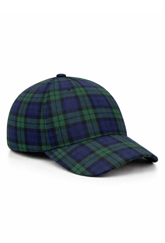 Campbell Plaid Golf Cap