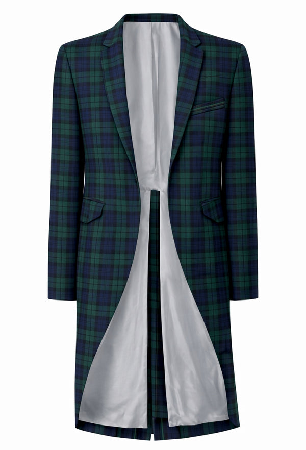 Campbell Tartan Tails - Morning Coat
