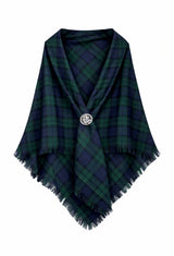 Campbell Women's Tartan Shawl