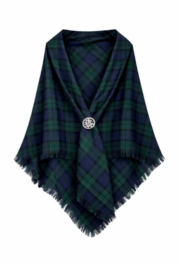 Campbell Women's Tartan Shawl