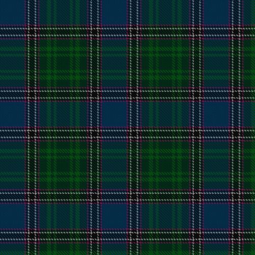 Carson of Rusco tartan swatch