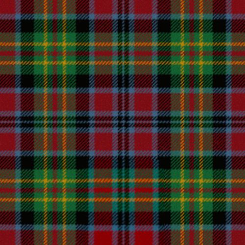 Cartier Sir George Etienne Ancient tartan swatch