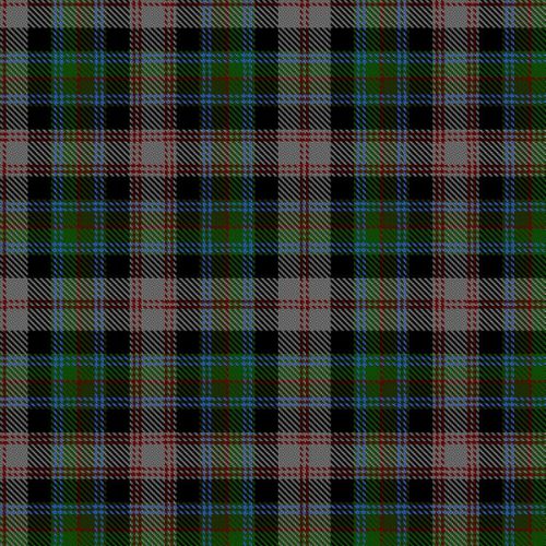Cherry Valley New York tartan swatch