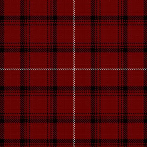 Chicago University tartan swatch