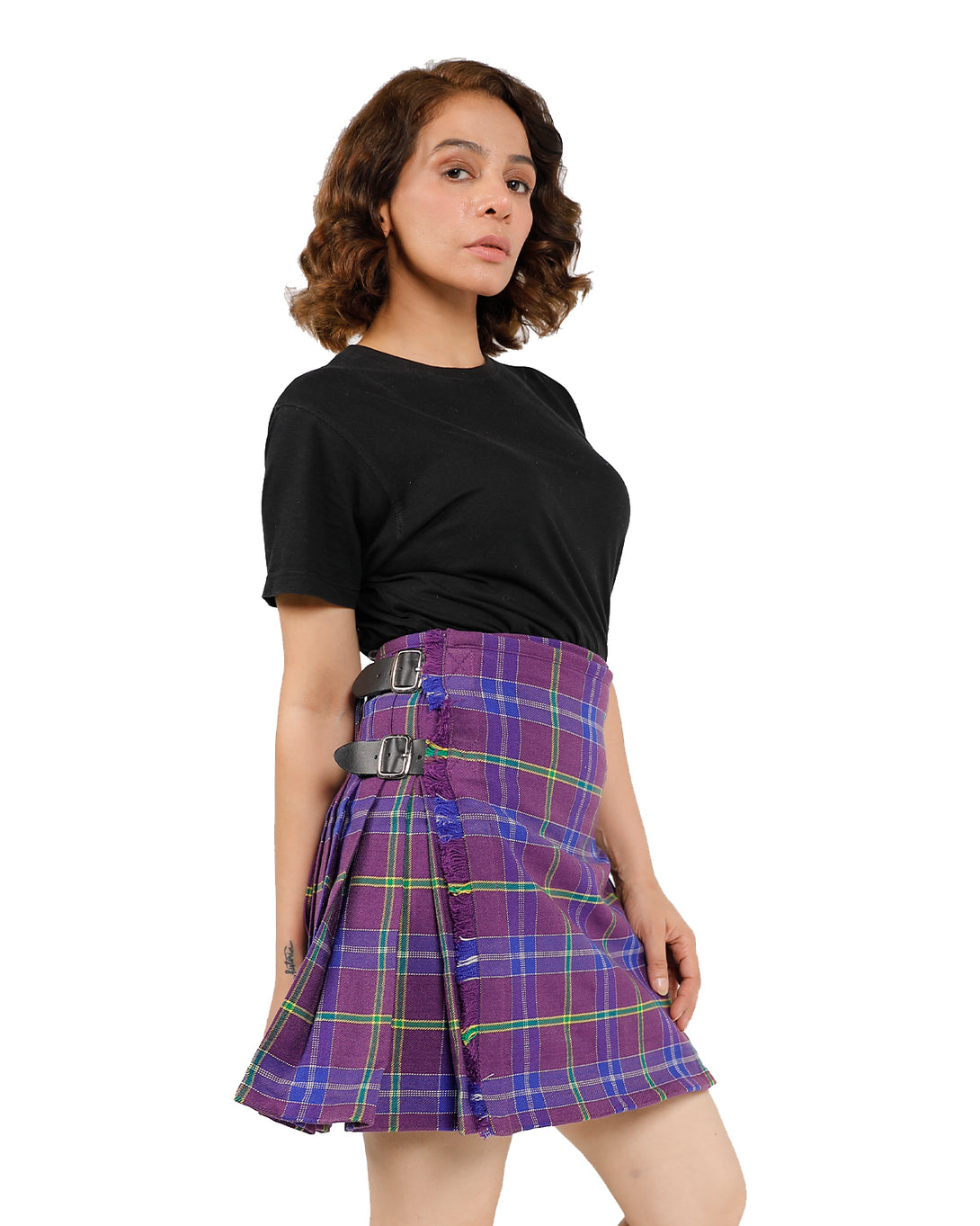 Buy women tartan skirt