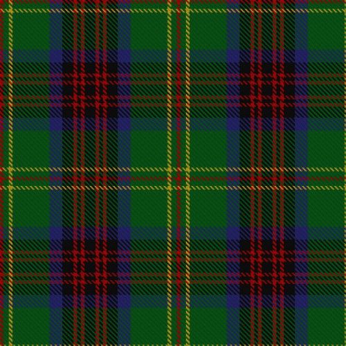 Connolly Hunting tartan swatch