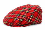 Royal Stewart Plaid Flat Cap