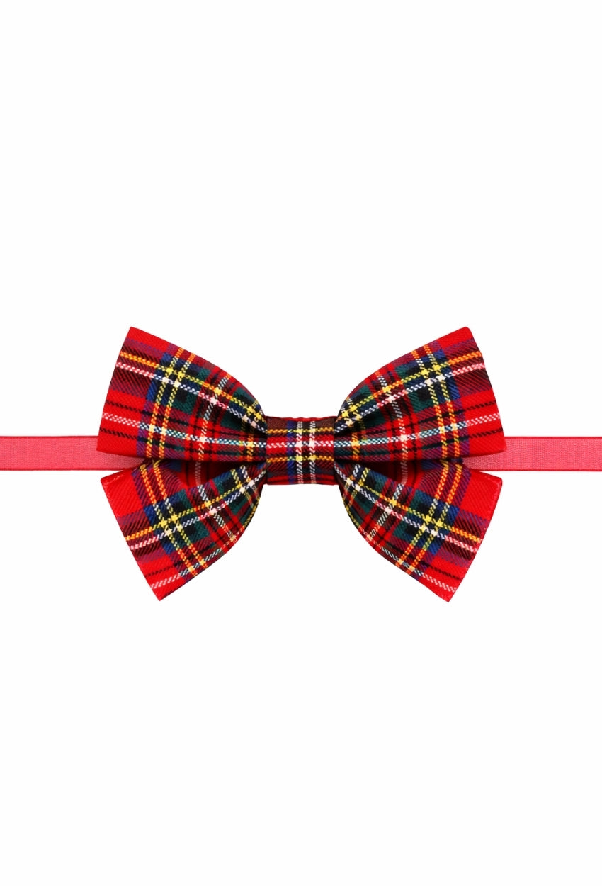 Royal Stewart Tartan Bow Decorations