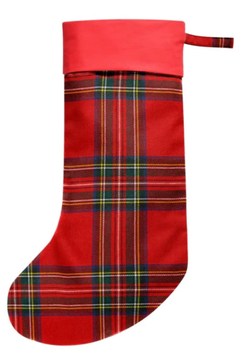Royal Stewart Tartan Christmas Stockings