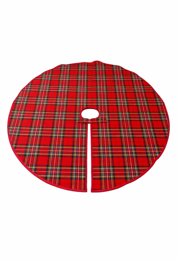 Royal Stewart Tartan Christmas Tree Skirt