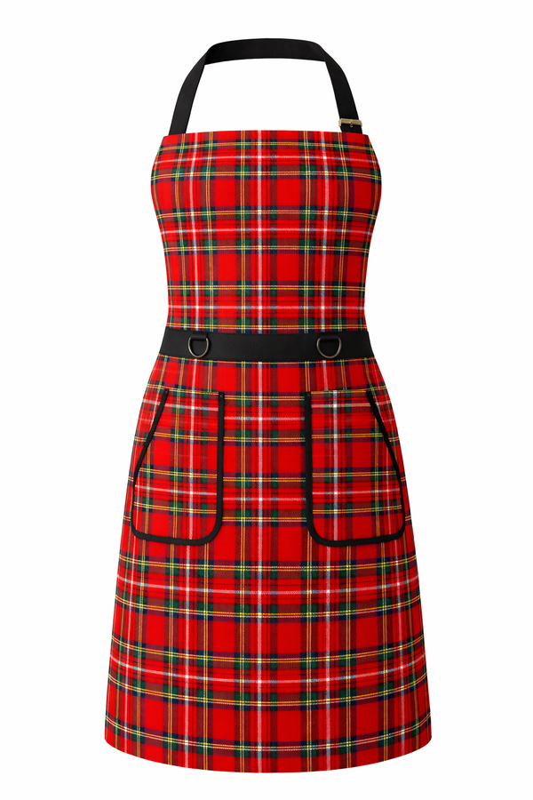 Royal Stewart Tartan Grilling Apron