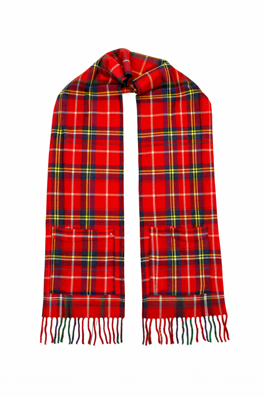 Royal Stewart Tartan Pocket Scarf