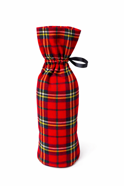 Royal Stewart Tartan Wine Gift Bag