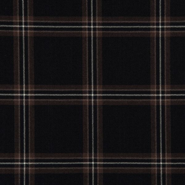Dark Hebridean Peat tartan swatch