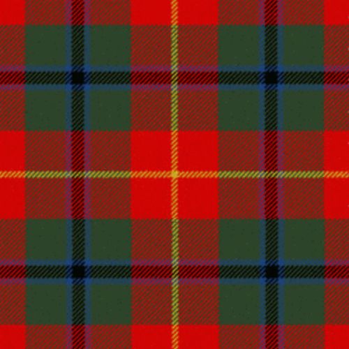 Douglas of Roxburgh Tartan swatch
