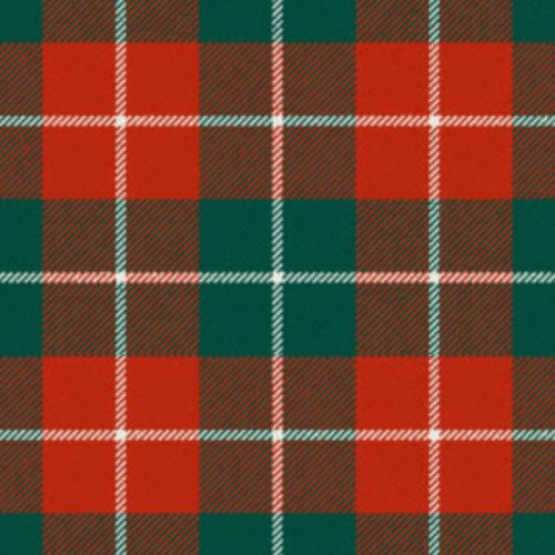 Dunoon tartan swatch
