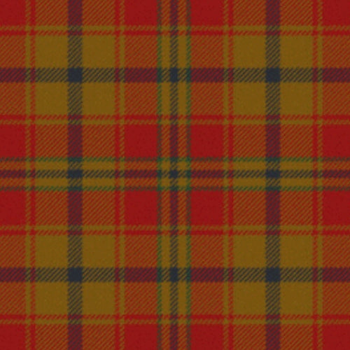 Earle's Flame tartan swatch