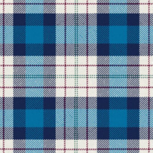 Ferguson Dress Blue (Dance) tartan swatch