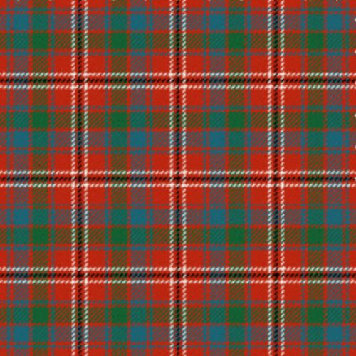 Fitzgerald Red Ancient tartan swatch