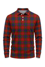 Fraser Full Sleeve Tartan Polo Shirt