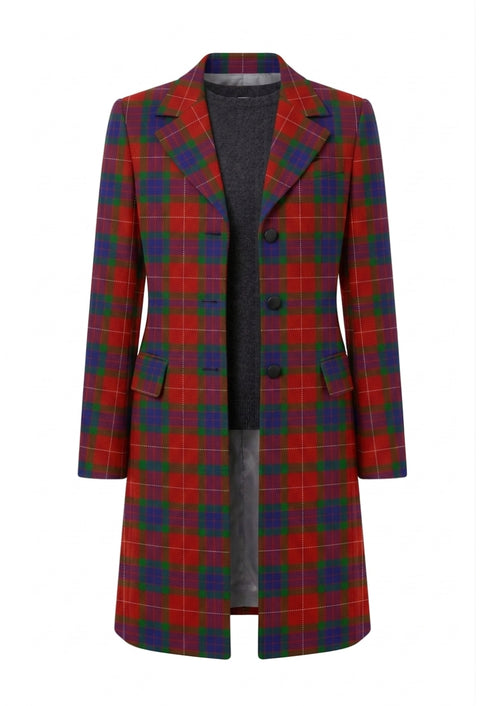 Fraser Longline Tartan Jacket