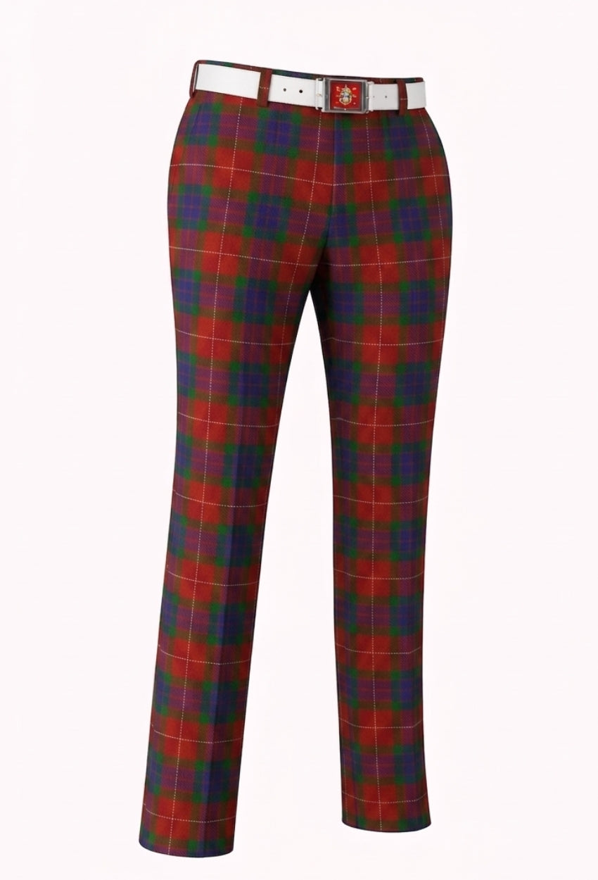 Fraser Men's Tartan Golf Trouser