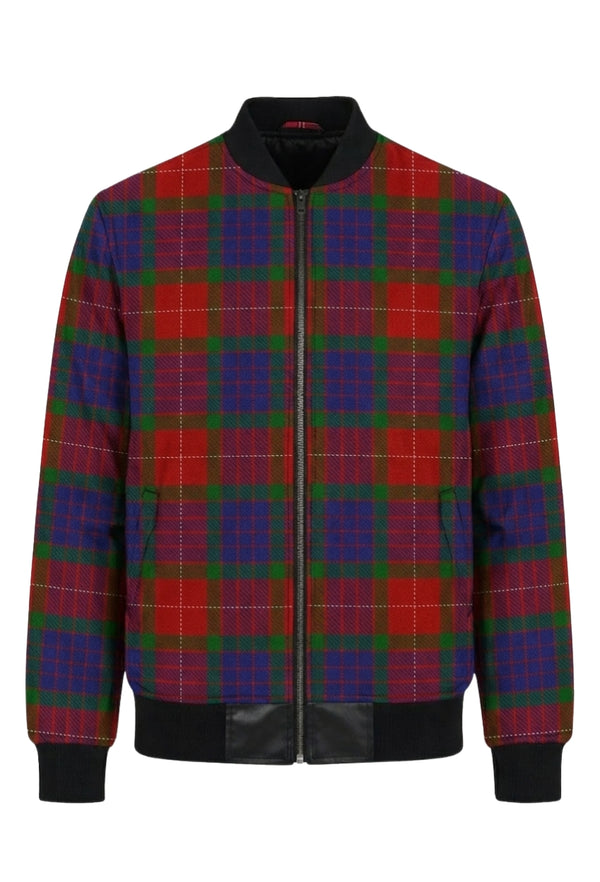 Fraser Plaid Bomber Jacket