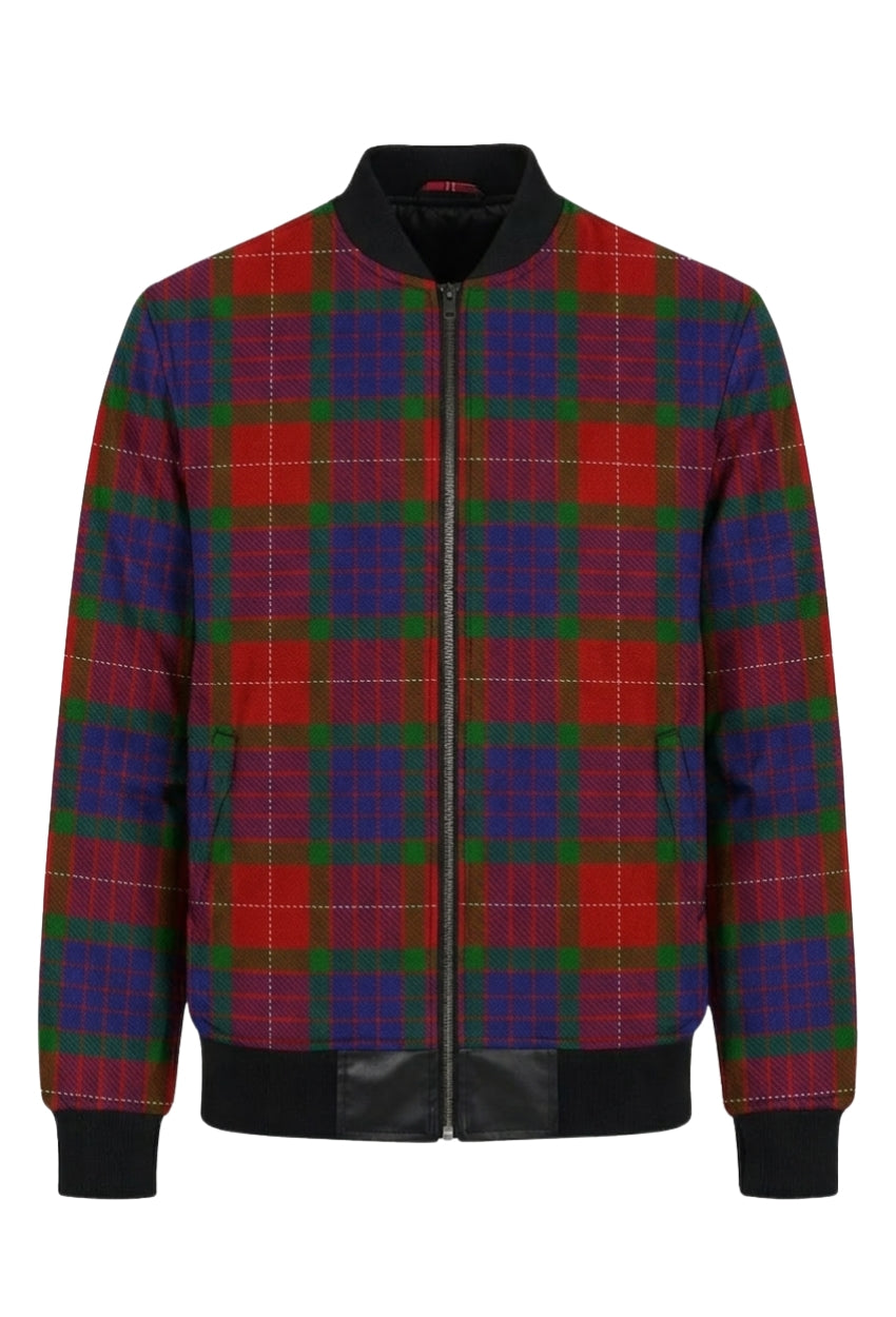 Fraser Plaid Bomber Jacket