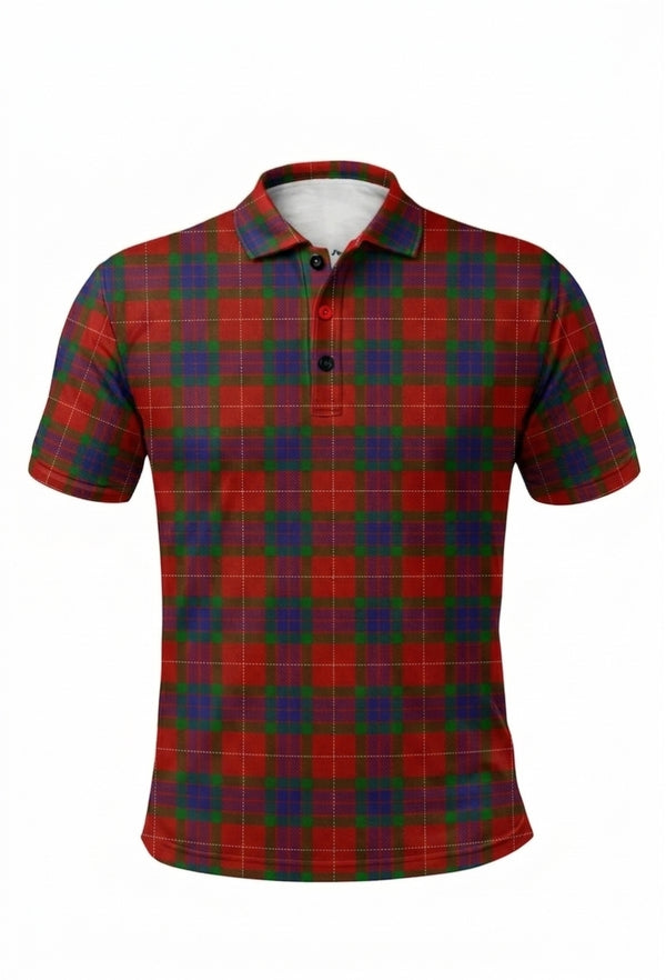 Fraser Plaid Polo Shirt