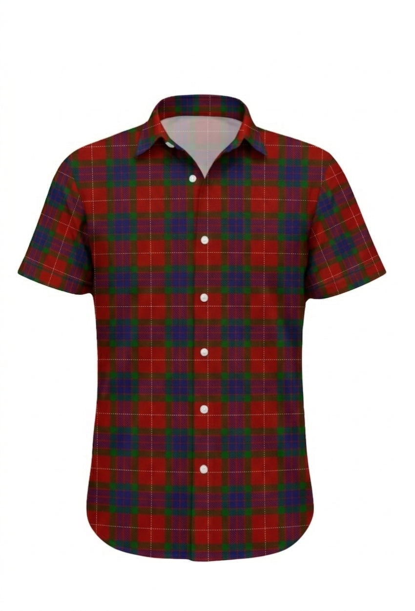 Fraser Plaid Short Sleeve Button Shirt
