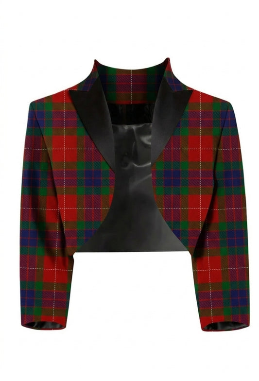 Fraser Tartan Tartan Bolero Jacket