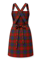 Fraser Tartan Cross Back Apron