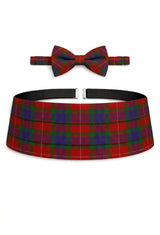 Fraser Tartan Cummerbund & Bow Tie Set