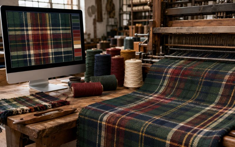 How to Design Your Own Tartan, From First Colour to Woven Cloth