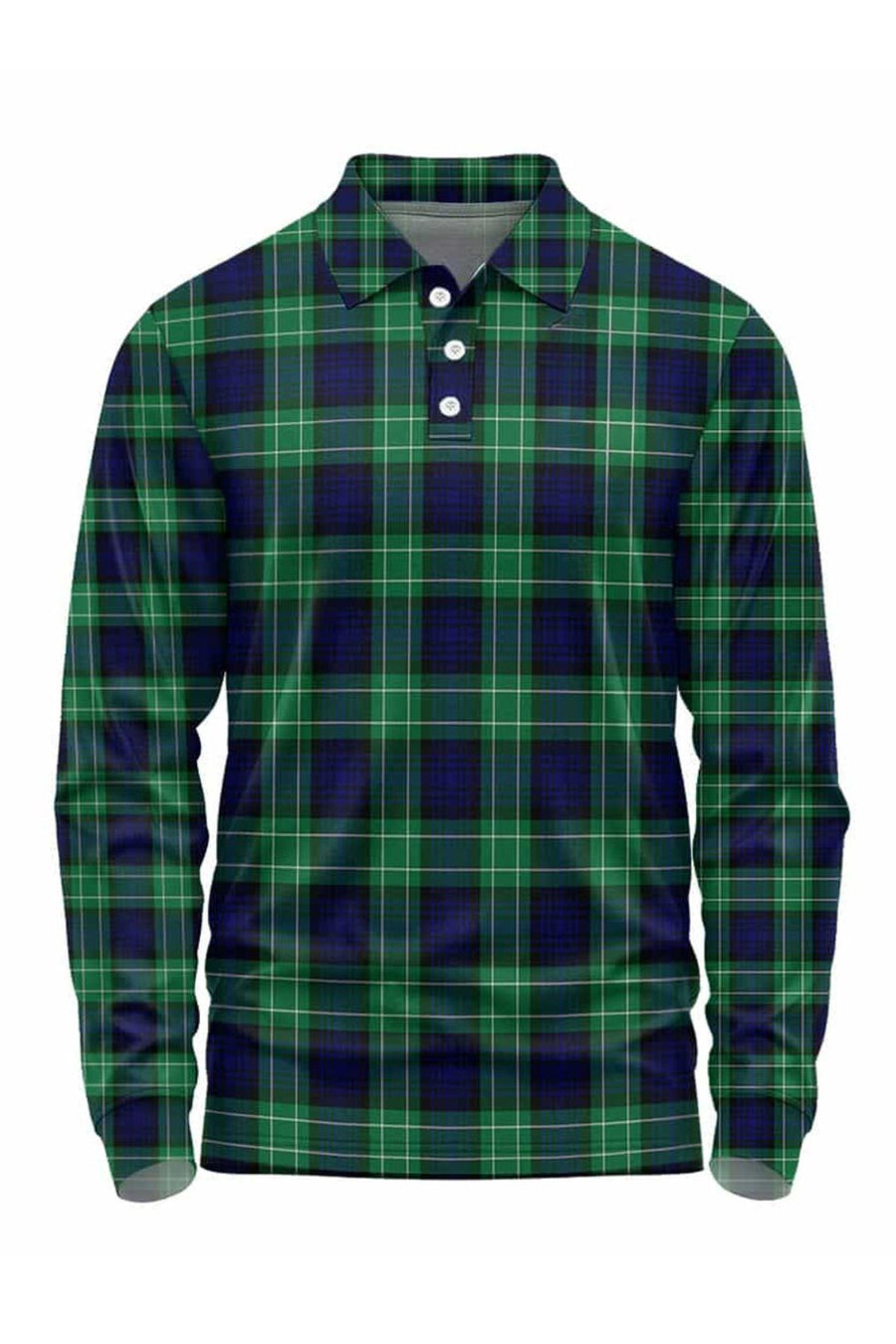 Buchanan Full Sleeve Tartan Polo Shirt